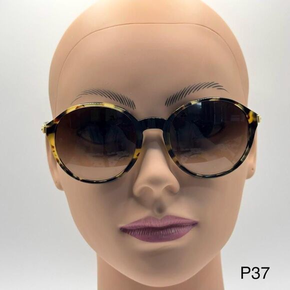 NEW Ladies Y2K Polo Ralph Lauren Round Sunglasses RA5134 Tortoise & Gold 52/19 main image 9